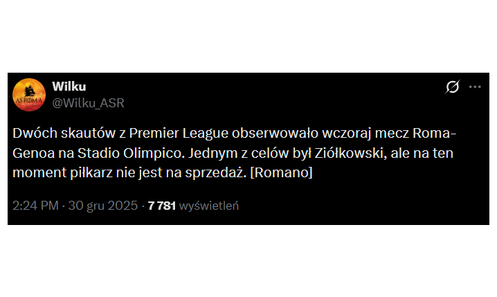 DWÓCH skautów z PREMIER LEAGUE wczoraj... OBSERWOWAŁO REPREZENTANTA POLSKI!